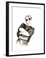 Runway Fashion II-Laurencon-Framed Art Print