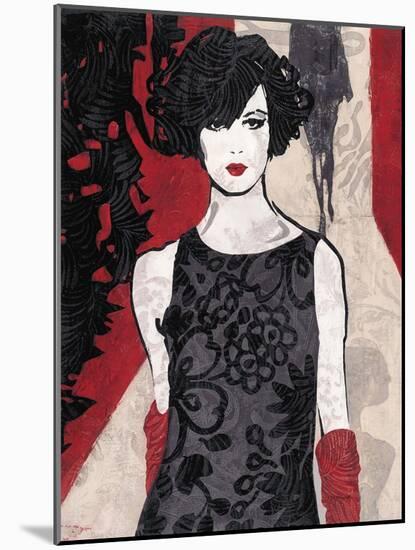 Runway Girl-Melissa Pluch-Mounted Art Print