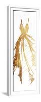 Runway Gold Dress-OnRei-Framed Premium Giclee Print