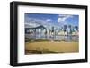 Runway Park on Old Kai Tak Airport and Skyscrapers of Kwun Tong-Ian Trower-Framed Photographic Print