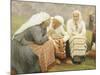 Ruokokoski Women by Albert Edelfelt, Finland 19th Century Detail-null-Mounted Giclee Print