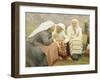 Ruokokoski Women by Albert Edelfelt, Finland 19th Century Detail-null-Framed Giclee Print