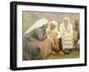 Ruokokoski Women by Albert Edelfelt, Finland 19th Century Detail-null-Framed Giclee Print