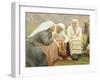 Ruokokoski Women by Albert Edelfelt, Finland 19th Century Detail-null-Framed Giclee Print