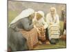 Ruokokoski Women by Albert Edelfelt, Finland 19th Century Detail-null-Mounted Giclee Print