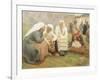 Ruokokoski Women, Finland 19th Century-Albert Edelfelt-Framed Giclee Print