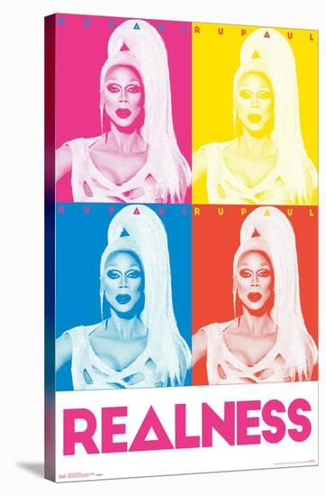 RuPaul - Realness-Trends International-Stretched Canvas