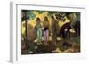 Rupe Rupe (Fruit Gatherin), 1899-Paul Gauguin-Framed Giclee Print