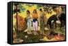 Rupe Rupe (Fruit Gathering), 1899-Paul Gauguin-Framed Stretched Canvas