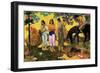 Rupe Rupe (Fruit Gathering), 1899-Paul Gauguin-Framed Giclee Print