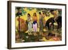 Rupe Rupe (Fruit Gathering), 1899-Paul Gauguin-Framed Giclee Print