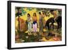 Rupe Rupe (Fruit Gathering), 1899-Paul Gauguin-Framed Giclee Print