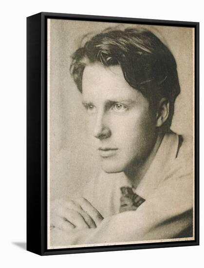 Rupert Brooke English Writer, in 1913-null-Framed Stretched Canvas