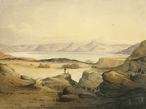 Tedjurra, First Encampment of the British Mission, 1841-Rupert Kirk-Framed Stretched Canvas