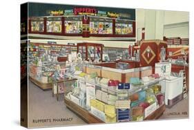 Ruppert's Pharmacy, Lincoln, Nebraska-null-Stretched Canvas