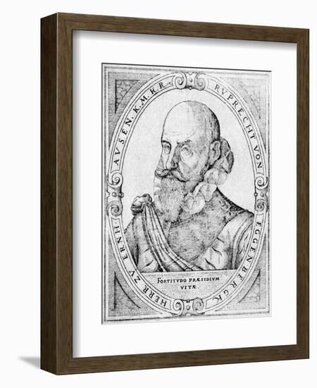 Ruprecht Herz. Eggenberg-null-Framed Art Print