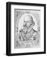 Ruprecht Herz. Eggenberg-null-Framed Art Print