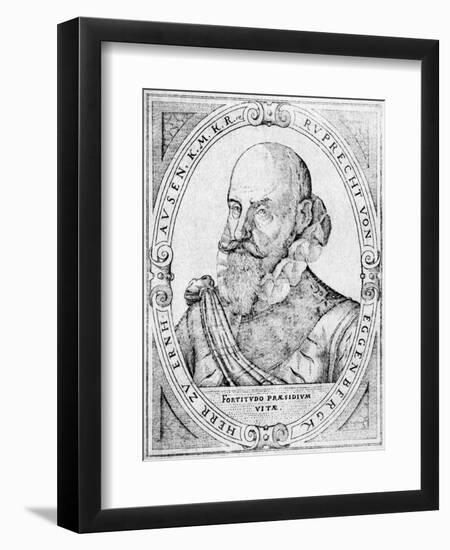 Ruprecht Herz. Eggenberg-null-Framed Art Print