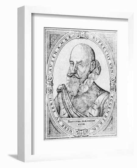 Ruprecht Herz. Eggenberg-null-Framed Art Print