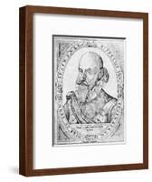 Ruprecht Herz. Eggenberg-null-Framed Art Print