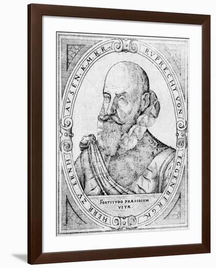 Ruprecht Herz. Eggenberg-null-Framed Art Print