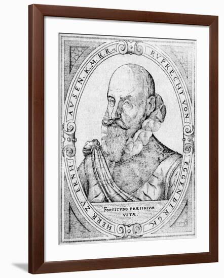 Ruprecht Herz. Eggenberg-null-Framed Art Print