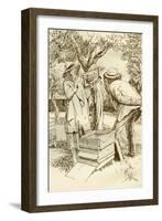Rural Beekeeping in the Early Twentieth Century-null-Framed Giclee Print