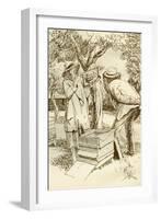 Rural Beekeeping in the Early Twentieth Century-null-Framed Giclee Print