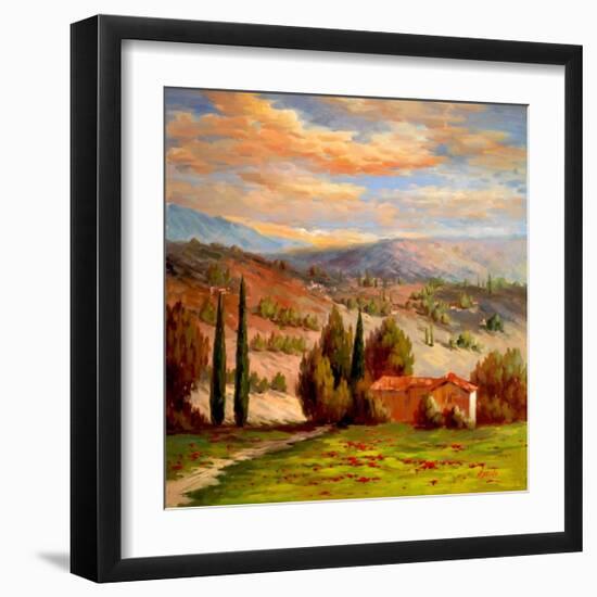 Rural Bliss-Marino-Framed Art Print