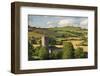 Rural Church Surrounded by Rolling Countryside, Shobrooke, Devon, England. Summer (July)-Adam Burton-Framed Photographic Print