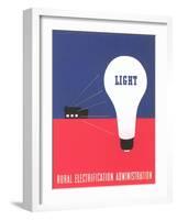 Rural Electrification Administration-null-Framed Art Print