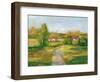 Rural English Cottage II-Ethan Harper-Framed Art Print