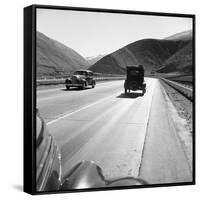 Rural Highway, 1939-Dorothea Lange-Framed Stretched Canvas