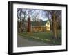 Rural Home with a Screened Porch-null-Framed Premium Photographic Print