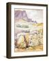 Rural House at the Foot of Mount Solaro, 1842-Giacinto Gigante-Framed Giclee Print