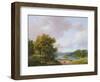 Rural Landscape, 19th Century-Barend Cornelis Koekkoek-Framed Giclee Print