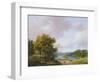 Rural Landscape, 19th Century-Barend Cornelis Koekkoek-Framed Giclee Print