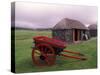 Rural Landscape and Wheelbarrow, Kilmuir, Isle of Skye, Scotland-Gavriel Jecan-Stretched Canvas