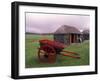 Rural Landscape and Wheelbarrow, Kilmuir, Isle of Skye, Scotland-Gavriel Jecan-Framed Photographic Print