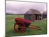 Rural Landscape and Wheelbarrow, Kilmuir, Isle of Skye, Scotland-Gavriel Jecan-Mounted Photographic Print