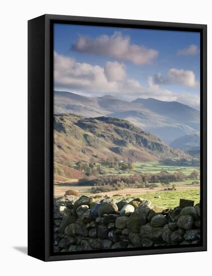 Rural Landscape, Castlerigg, Lake District, Cumbria, England-Doug Pearson-Framed Stretched Canvas