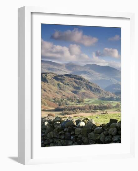 Rural Landscape, Castlerigg, Lake District, Cumbria, England-Doug Pearson-Framed Photographic Print