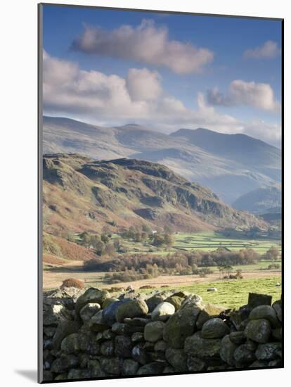 Rural Landscape, Castlerigg, Lake District, Cumbria, England-Doug Pearson-Mounted Photographic Print