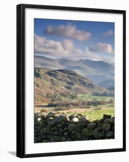 Rural Landscape, Castlerigg, Lake District, Cumbria, England-Doug Pearson-Framed Photographic Print