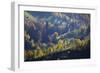 Rural Landscape in Autumn, Piatra Craiului Np, Transylvania, Southern Carpathian Mountains, Romania-Dörr-Framed Photographic Print