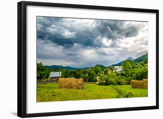 Rural Landscape in Maramures-David Ionut-Framed Photographic Print