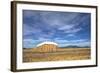 Rural Landscape of Haystack.-gjphotography-Framed Photographic Print