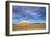 Rural Landscape of Haystack.-gjphotography-Framed Photographic Print