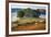 Rural landscape with flock of sheep in Dumesti, Apuseni mountains, Romania, Europe-Nagy Melinda-Framed Photographic Print