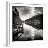 Rural Landscape with Lake-Craig Roberts-Framed Photographic Print